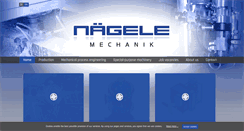 Desktop Screenshot of naegele-mechanik.de